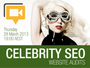 Celebrity Website Audit